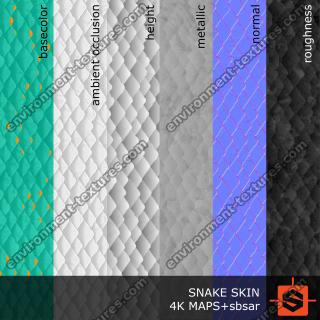 PBR snake skin texture DOWNLOAD